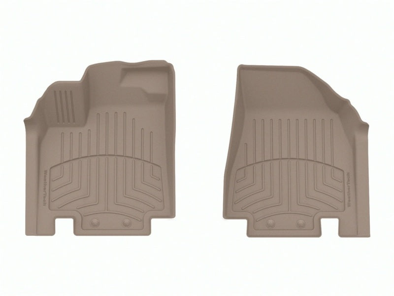 WeatherTech 22-24 Infiniti QX60 Front FloorLiner HP - Tan | Custom Fit, All-Weather Protection