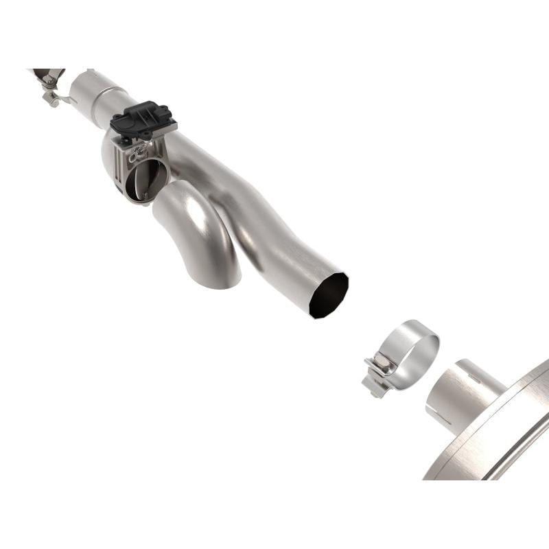 aFe Gemini XV 3in 304 SS Cat-Back Exhaust 09-18 GM Trucks V6-4.3/V8-4.8/5.3L w/ Black Tips