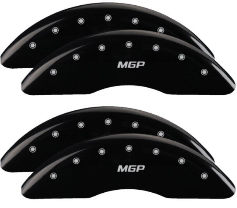 MGP 4 Caliper Covers for 2024 Ram 2500 and 3500 * Black Finish with Silver Logo