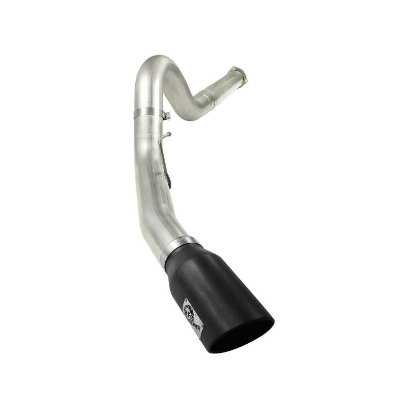 aFe MACHForce XP 5in DPF-Back Stainless Steel Exhaust , Blk,Ford Diesel Trucks 11-14 V8-6.7L td-SR1 Performance