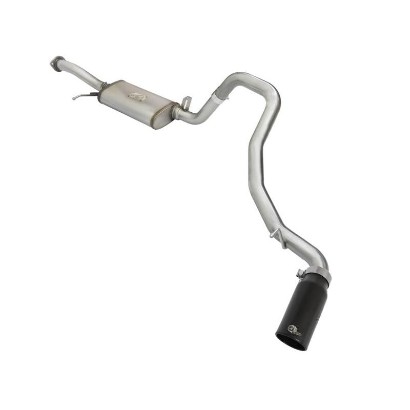 aFe MACHForce XP 2-1/2in SS-304 Cat-Back Exhausts w/ Black Tip 02-16 Nissan Patrol (Y61) I6-4.8L-SR1 Performance