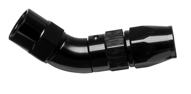 Vibrant -3AN 60 Degree High Flow Hose End Fitting for PTFE Lined Hose - Aluminum-SR1 Performance