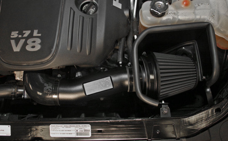 K&N Dodge/Chrysler 5.7/6.1L V8 Black Performance Intake Kit-SR1 Performance