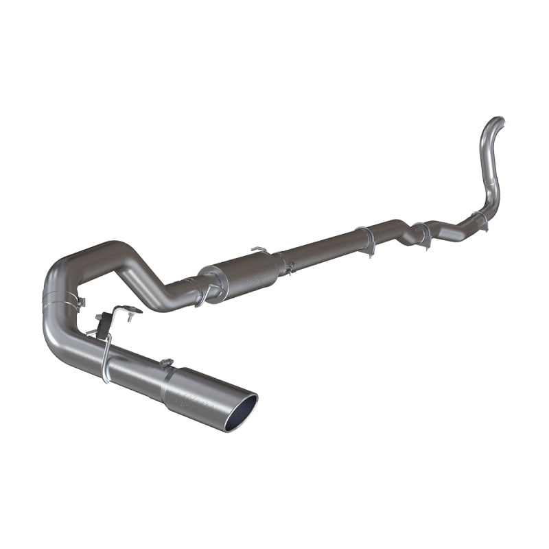 MBRP 89-93 Dodge 2500/3500 Cummins 2WD ONLY Turbo Back Single Side Exit Alum Exhaust System-SR1 Performance