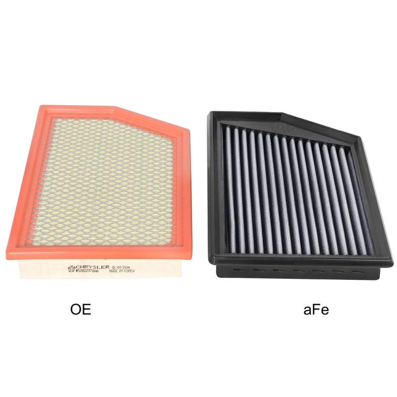 aFe MagnumFLOW OER Air Filter PRO DRY S 14-16 Jeep Cherokee V6 3.2L-SR1 Performance