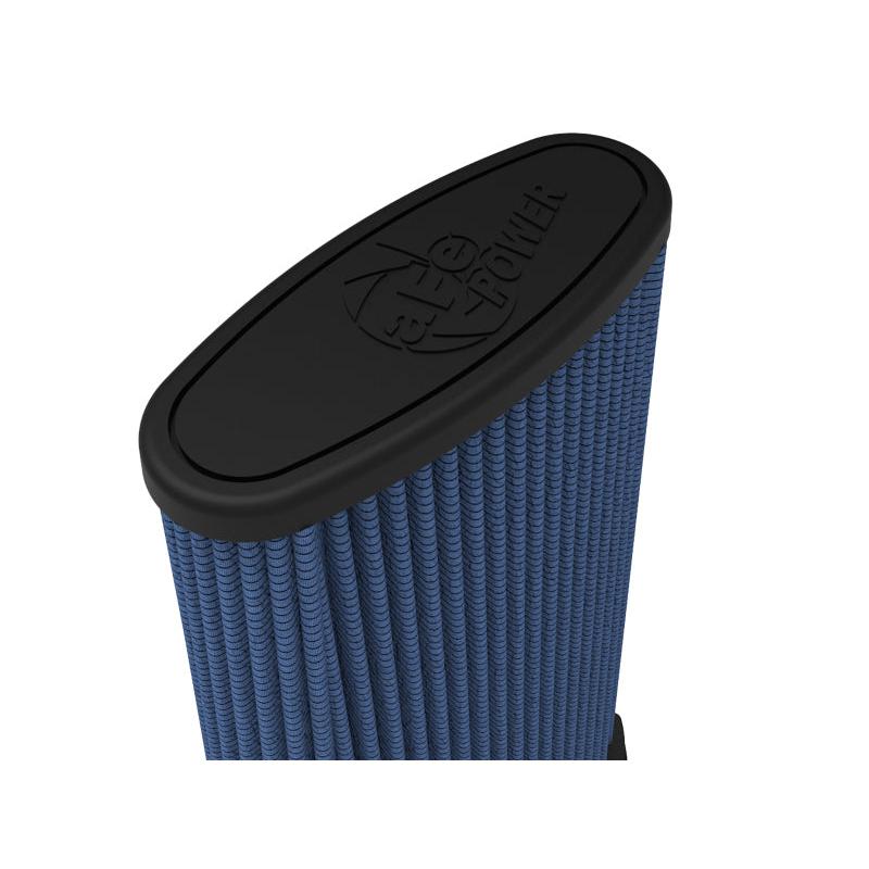 aFe Momentum Replac Air Filter w/Pro 5R Media (Pair) 5x2.25in F/6.25x3.75in B/5.25x2.25in T/11in H-SR1 Performance