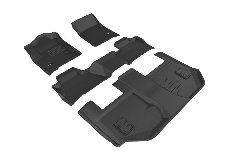 3D Maxpider 15-20 GMC Yukon Xl With Bench 2Nd Row Kagu Black R1 R2 R3-SR1 Performance