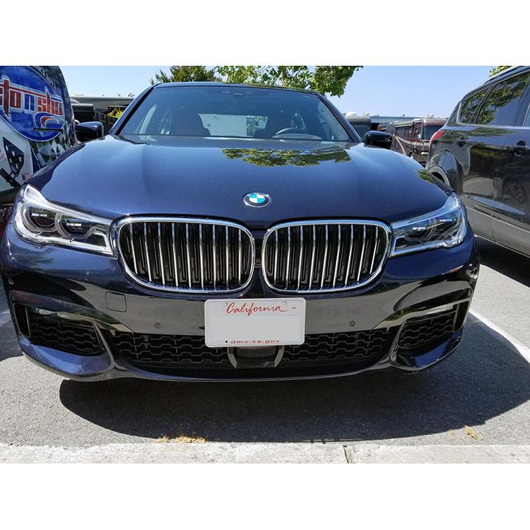 2018 BMW 750i License Plate Frame Bracket-SR1 Performance