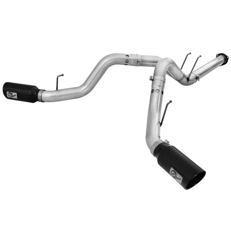 aFe Atlas Exhaust 4in DPF-Back Al Steel 11-14 Ford Diesel Trucks V8-6.7L (td)-SR1 Performance