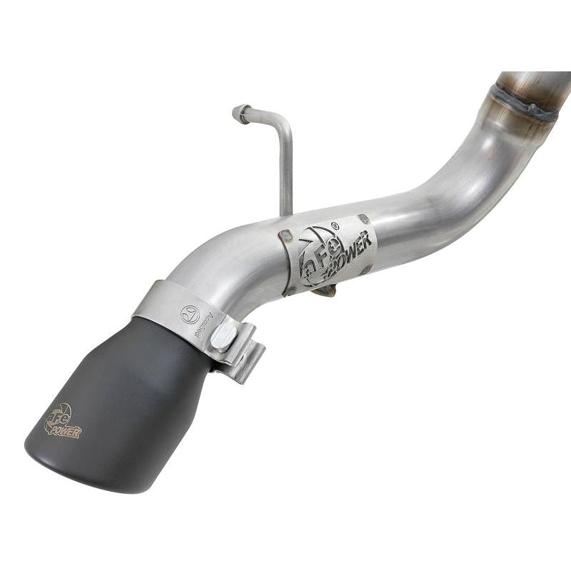 aFe MACH Force-Xp 2.5in 409SS Catback High-Tuck Exhaust 18-21 Jeep (JL) 3.6L 4-Door - Black Tip