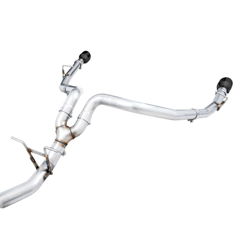 AWE Tuning 19-21 RAM 1500 5.7L (w/Cutouts) 0FG Dual Rear Exit Cat-Back Exhaust - Diamond Black Tips