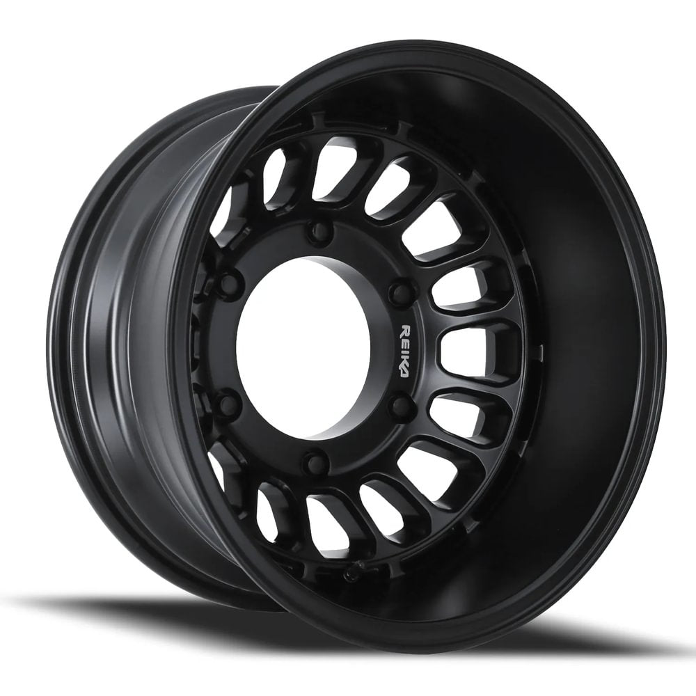 R V Rambler  00 - Rear Super Single Satin Black    17x8