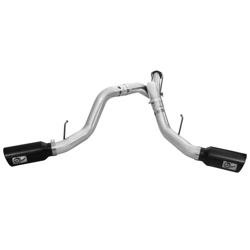 aFe Atlas Exhaust 4in DPF-Back Al Steel 11-14 Ford Diesel Trucks V8-6.7L (td)-SR1 Performance