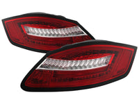 Spyder Porsche 987 Cayman 06-08 / Boxster 05-08 LED Tail Lights - Red Clear ALT-YD-P98705-LED-RC-SR1 Performance