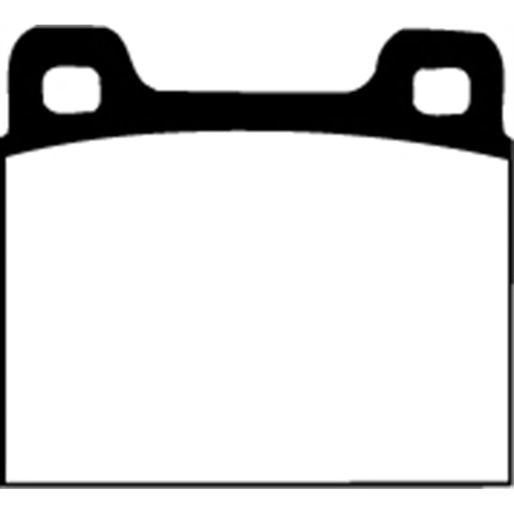 EBC Redstuff Ceramic Low Dust Brake Pads for Mercedes-Benz 240D, 280, 230 & Porsche 911 2.7L - Front/Rear