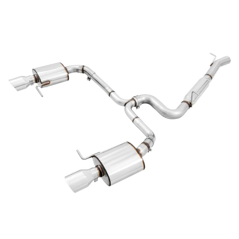 AWE Tuning VW MK7 Golf Alltrack/Sportwagen 4Motion Touring Edition Exhaust - Polished Silver Tips