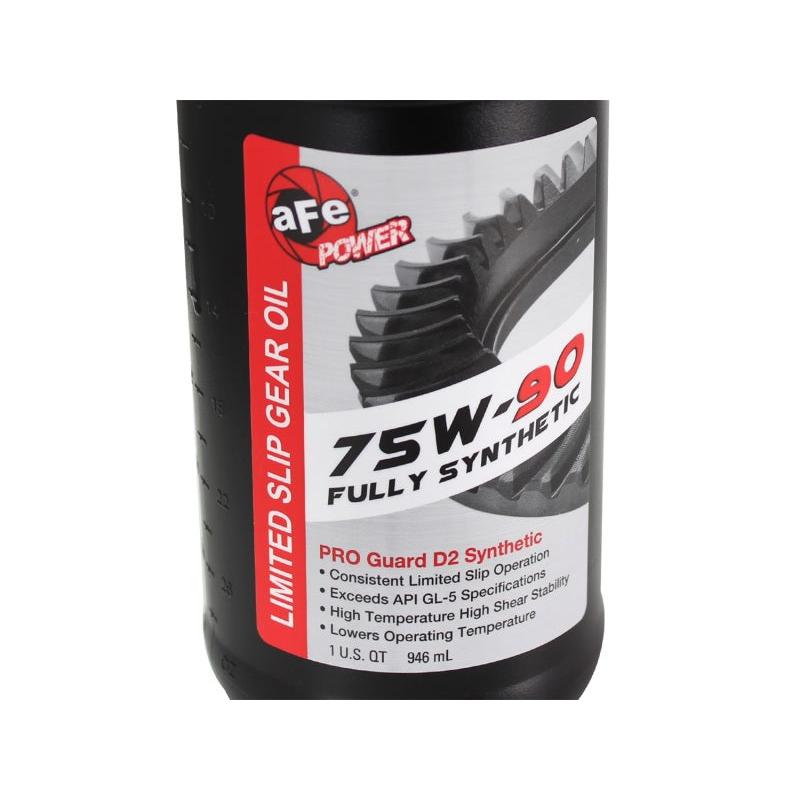 aFe Pro Guard D2 Synthetic Gear Oil, 75W90 1 Quart-SR1 Performance