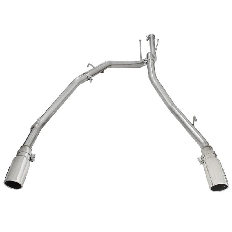 aFe MACHForce XP DPF-Back Exhaust 2.5in SS with Polished Tips 2014 Dodge Ram 1500 V6 3.0L EcoDiesel-SR1 Performance