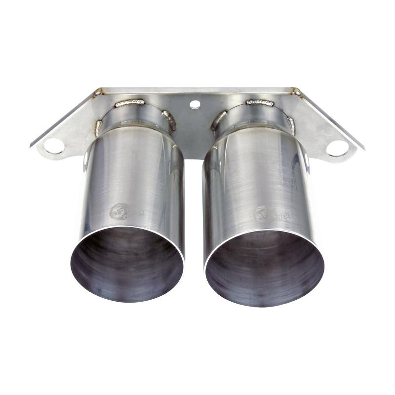 aFe Power Mach Force Xp 4in 304 SS Bolt-On Exhaust Tips Brushed 14-19 Porsche 911 GT3 3.8L/4.0L-SR1 Performance