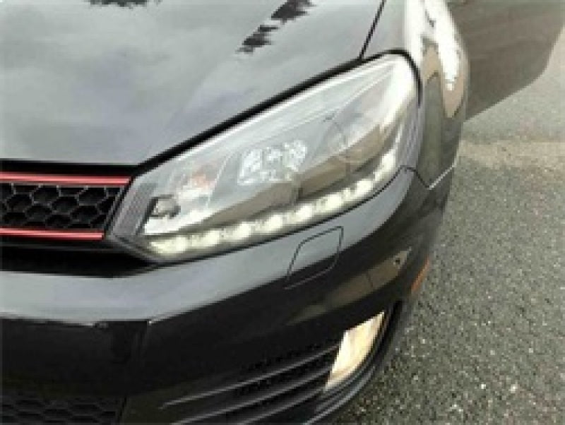 Spyder Volkswagen Golf/GTI 10-13 Projector Headlights Halogen Model- DRL Blk PRO-YD-VG10-DRL-BK-SR1 Performance