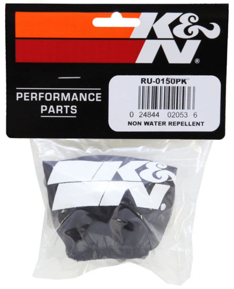 K&N Universal Precharger Air Filter Wrap Black-SR1 Performance