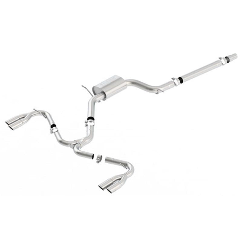 Borla 14-19 Seat Leon Cupra 2.0L AT/MT FWD 4DR Stainless Steel S-Type Catback Exhaust Brushed Tip