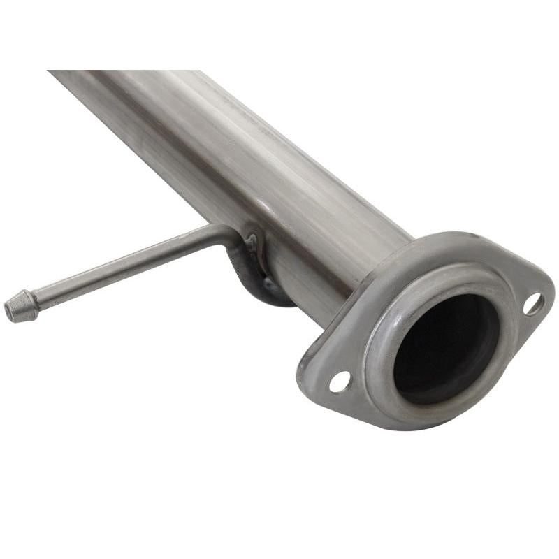 aFe Mach Force-XP Exhaust 3in CB SS 15-17 GM Colorado/Canyon 2.5L/3.6L Side Exit w/ Black Tip-SR1 Performance