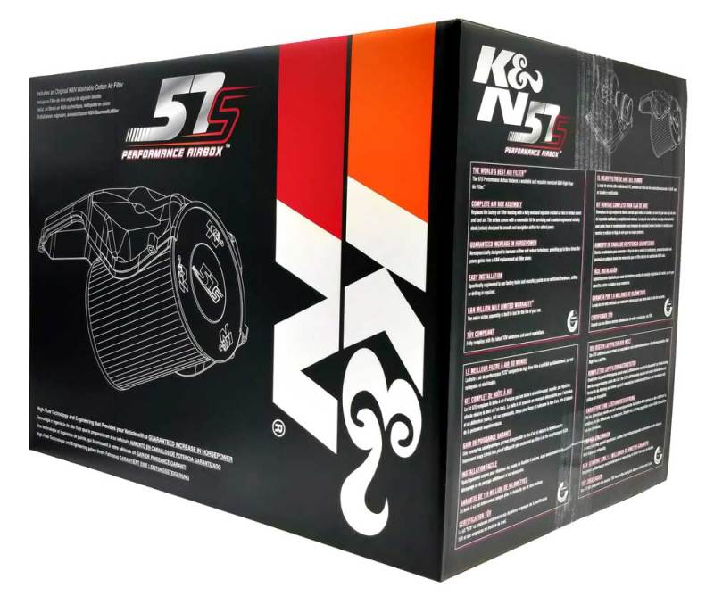 K&N Performance Intake Kit for Ford C-Max/Focus II / Volvo C30/S40/V40/V50/V70 / Mazda 3/5-SR1 Performance