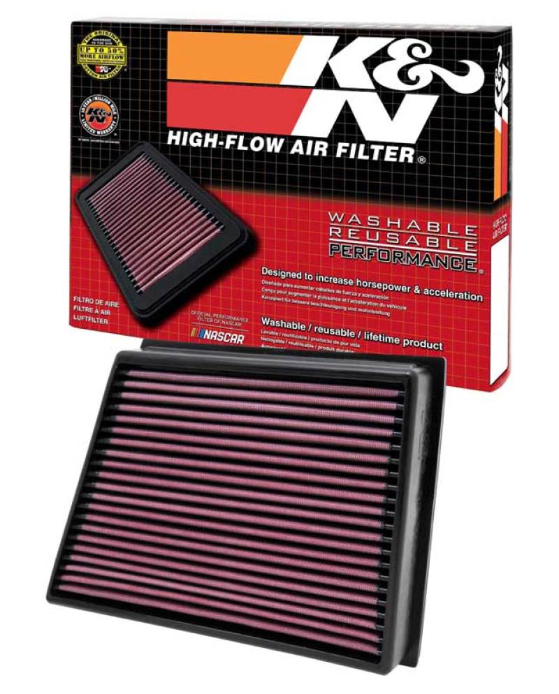 K&N Replacement Air Filter for 11-12 GMC Sierra / Chevy Silverado-SR1 Performance