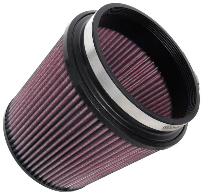 K&N Universal Tapered Filter 6in Flange ID x 7.5in Base OD x 5.875in Top OD x 6.5in Height-SR1 Performance
