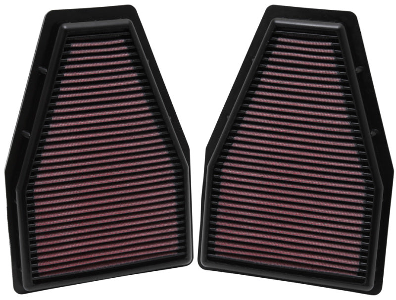 K&N Replacement Air Filter 12-13 Porsche 911 3.4L / 12 911 3.8L / 13 911 3.6L / 13 911 Carrera 3.8L-SR1 Performance