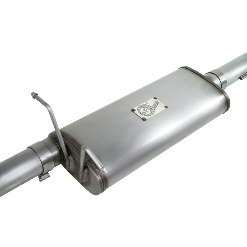 aFe MACHForce XP Exhaust Cat-Back 3in SS-409 w/ Polished Tip 97-03 Ford F-150 V8 4.6/5.4L