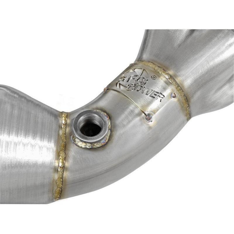aFe 12-17 Toyota 86 / FRS / BRZ Twisted Steel 304 Stainless Steel Long Tube Header w/ Cat-SR1 Performance