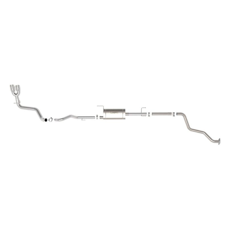 aFe 2024 Toyota Tacoma L4 2.4L Vulcan Series 2.5-3in 304 SS Steel Cat-Back Exhaust w/Polished Tips-SR1 Performance