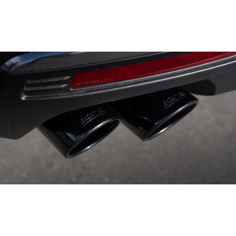 Borla 21-22 Chevrolet Tahoe 5.3L V8 2/4WD 4DR 3in/2.75in Touring Cat-Back Exhaust -Black Chrome Tips