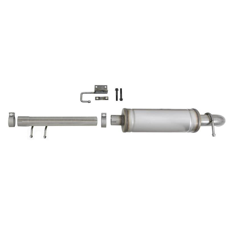 aFe Rock Basher 3in 409 SS Cat-Back Turn-Down Exhaust 12-18 Jeep Wrangler (JK) V6 3.6L/ 07-11 3.8L-SR1 Performance