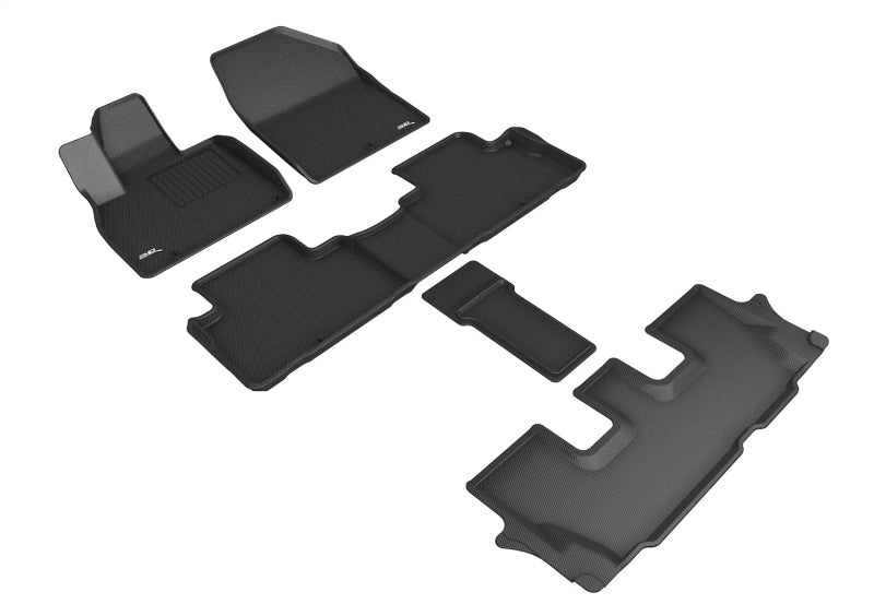 3D Maxpider 20-24 Kia Telluride 7-Seat Kagu Black R1 R2 R3-SR1 Performance