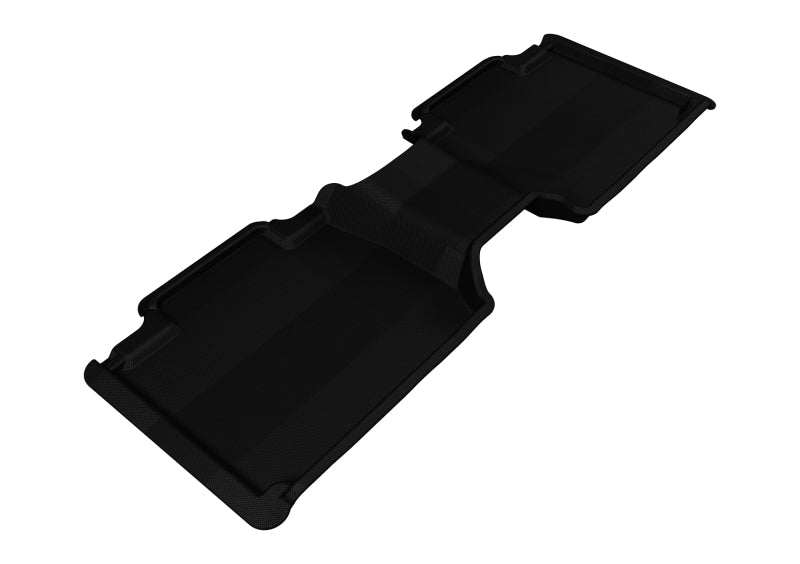 3D MAXpider 2005-2011 Toyota Tacoma Access Cab Kagu 2nd Row Floormats - Black-SR1 Performance