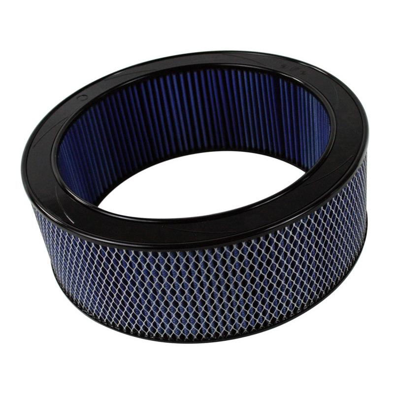 aFe MagnumFLOW Air Filters Round Racing P5R A/F RR P5R 14OD x 11ID x 5H with E/M-SR1 Performance