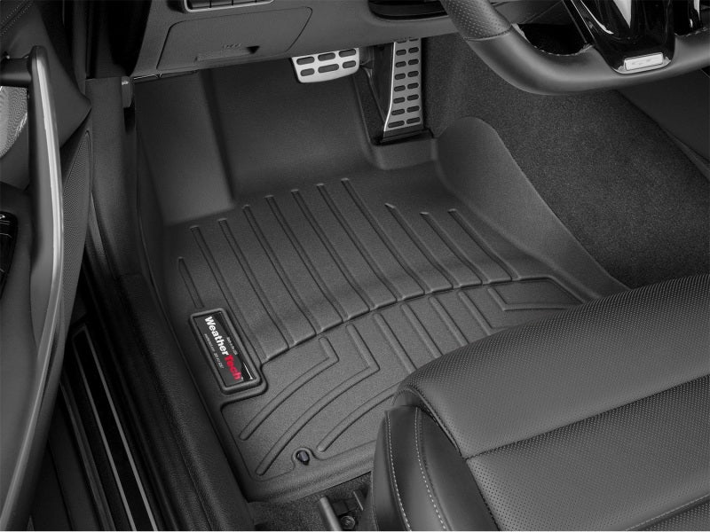 WeatherTech DigitalFit Front FloorLiner for Kia Stinger 2018-2019, Black