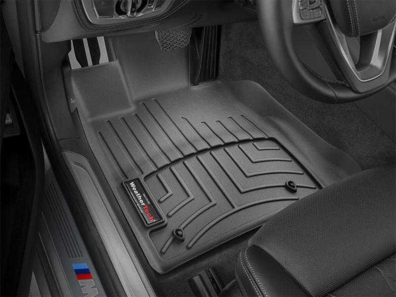 WeatherTech 2016+ BMW 7-Series Front FloorLiner DigitalFit in Black – Part #449391