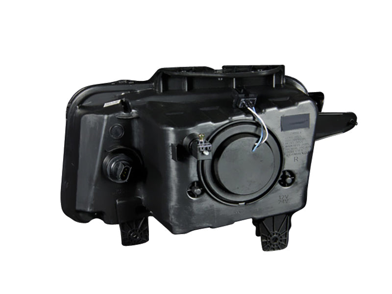 ANZO 2010-2013 Chevrolet Camaro Projector Headlights w/ Halo Black (CCFL)-SR1 Performance