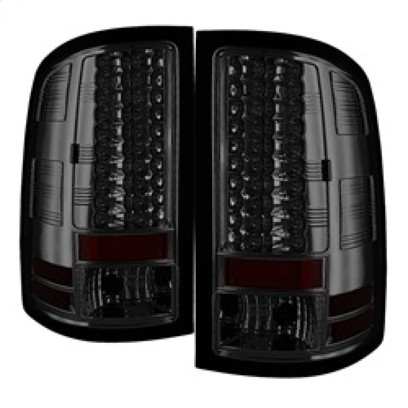 Spyder GMC Sierra 07-13 (Not fit 3500 Dually 4 Rear Wheels)LED Tail Lights Smoke ALT-YD-GS07-LED-SM-SR1 Performance