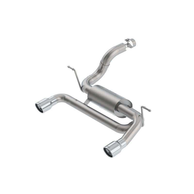 Borla 18-19 Jeep Wrangler JL/JLU 2.0L 4Cyl 2DR/4DR Axle Back Exhaust S-Type w/ 3.5in Tips