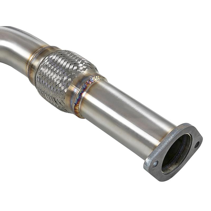 aFe POWER Takeda 2.5in 304 SS CB Exhaust w/ Carbon Fiber Tips 17-19 Infiniti Q60 V6-3.0L (tt)-SR1 Performance