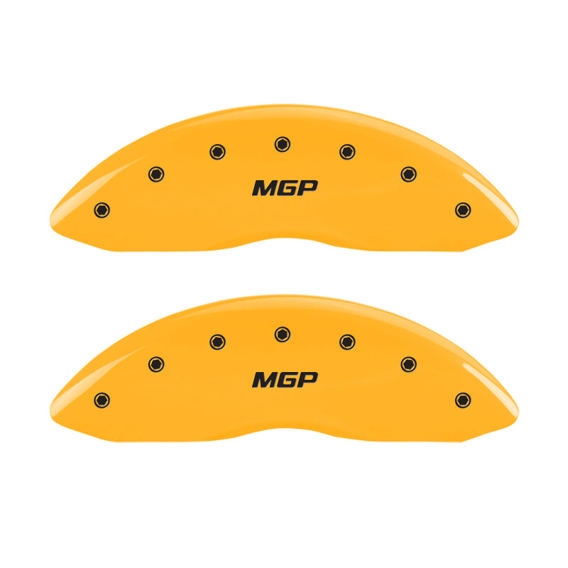 MGP Brake Caliper Covers for Rolls-Royce Phantom * Yellow Powder Coat with Engraved MGP Logo (Set of 4)