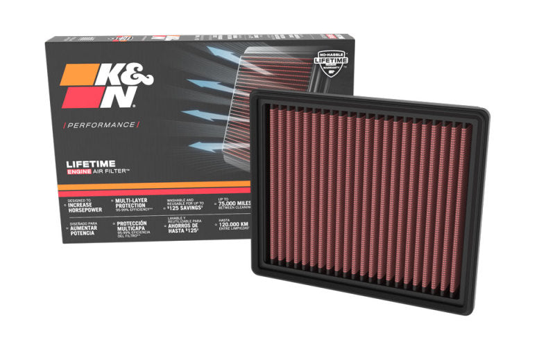 K&N 2020 Ford Escape Hybrid L4-2.5L Replacement Air Filter-SR1 Performance