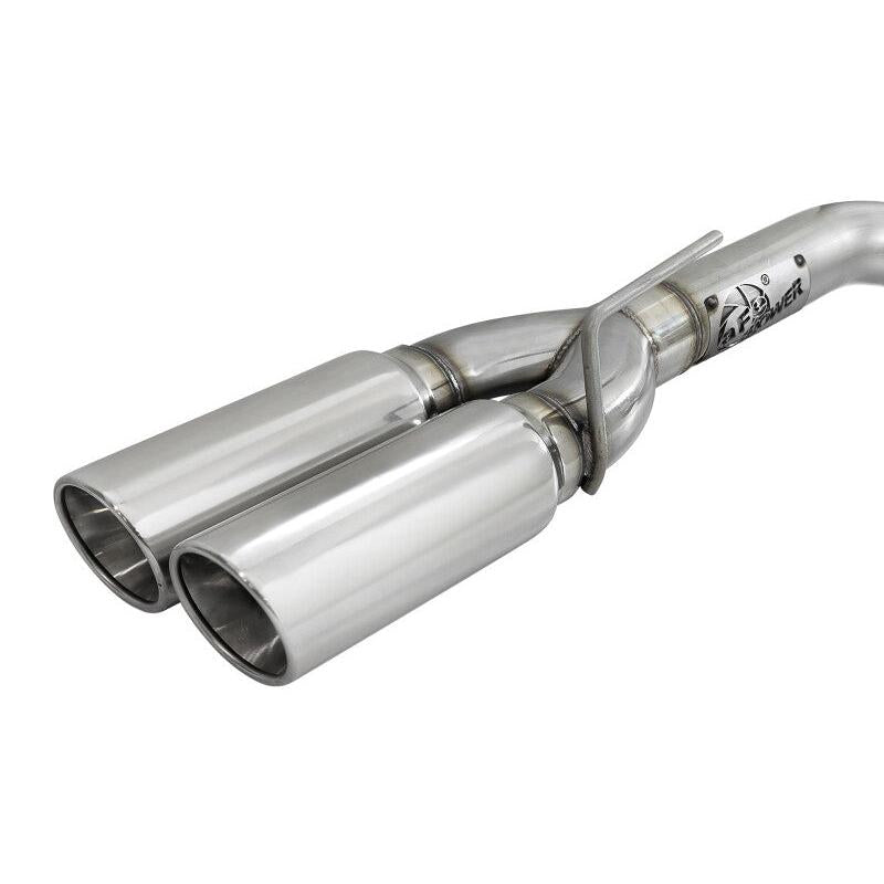 aFe GM Trucks 23-24 L6-3.0L (td) LZ0 Vulcan Series 3in 304 SS DPF-Back Exhaust System w/Polished Tip