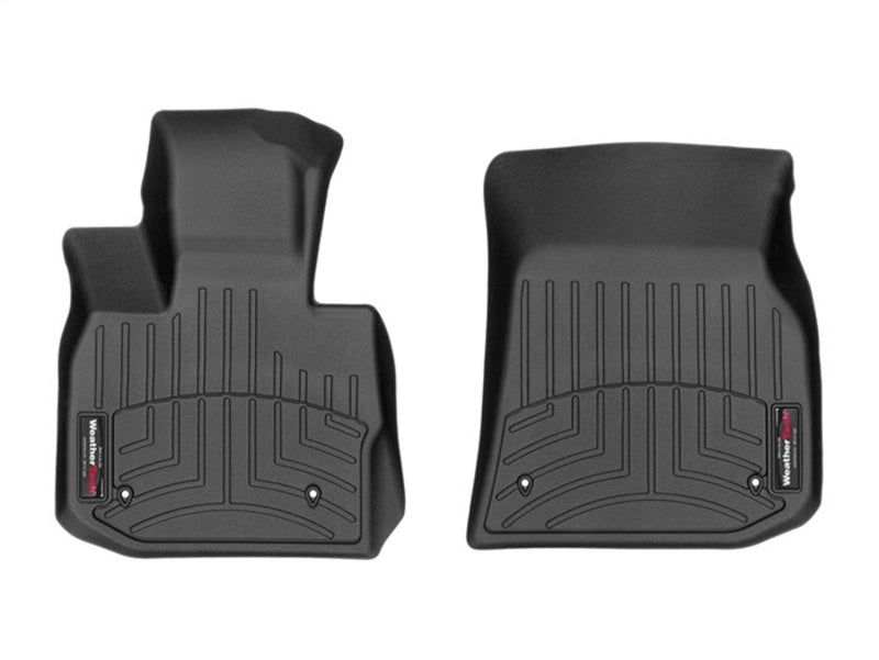 WeatherTech DigitalFit Front FloorLiner for 2018-2020 BMW X3 and X4 - Black