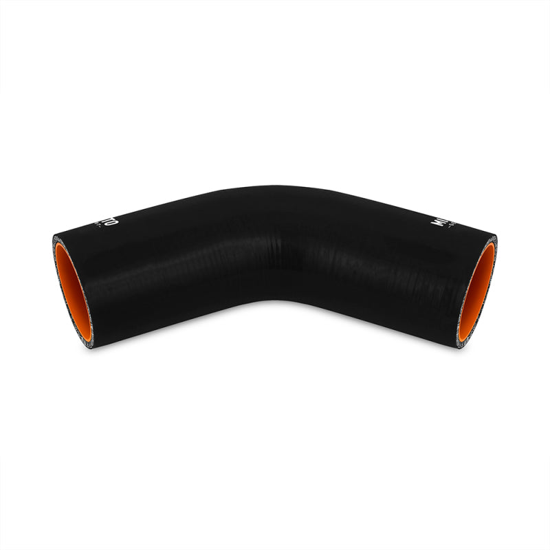 Mishimoto 3-inch 45 Degree Silicone Coupler - Black for Automotive Intake Systems